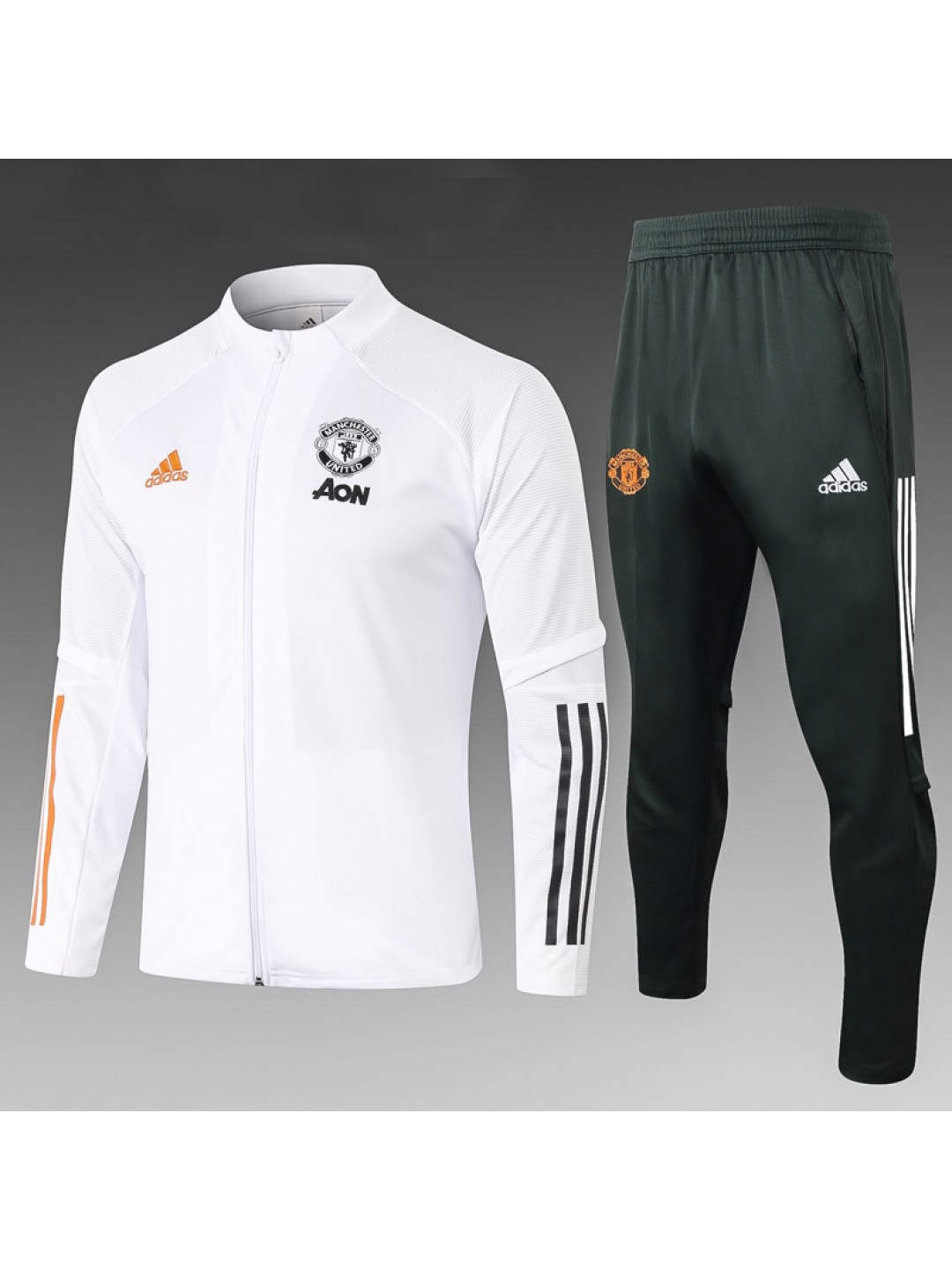 Comprar Chandal Entrenamiento FC Manchester United 2021 Blanca Niño Baratas