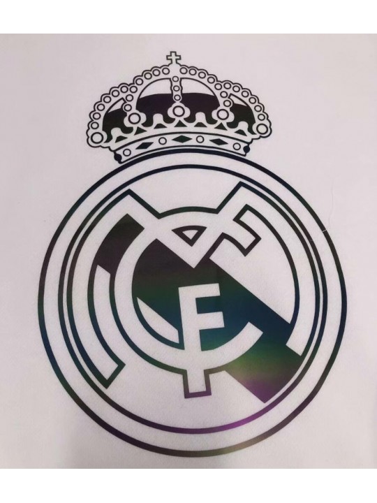Camisetas Sudadera con capucha Real Madrid 2020/21 (Blanco)