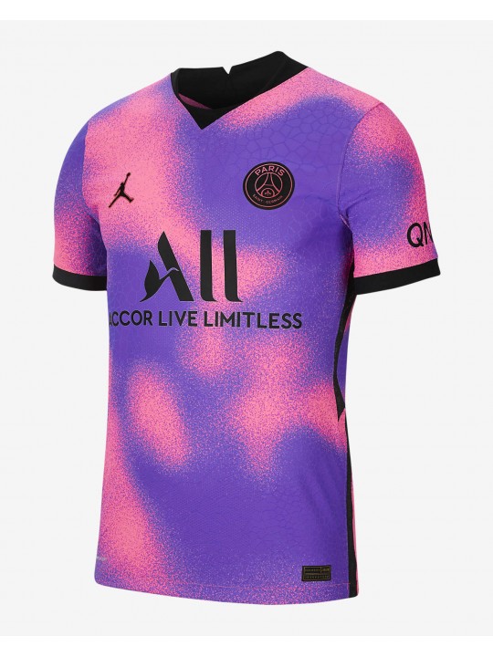 Camiseta de fútbol para hombre Paris Saint-Germain 2021/22 Vapor Match Fourth Niño
