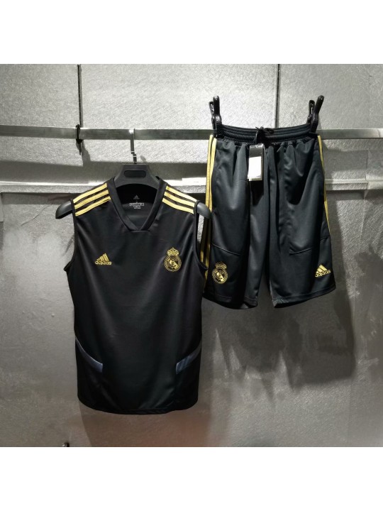 Camisetas 2019 - 2020 Negra chaleco de entrenamiento del Real Madrid