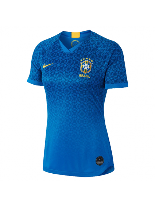 Camiseta Brasil Segunda Equipación 2019 Mujer