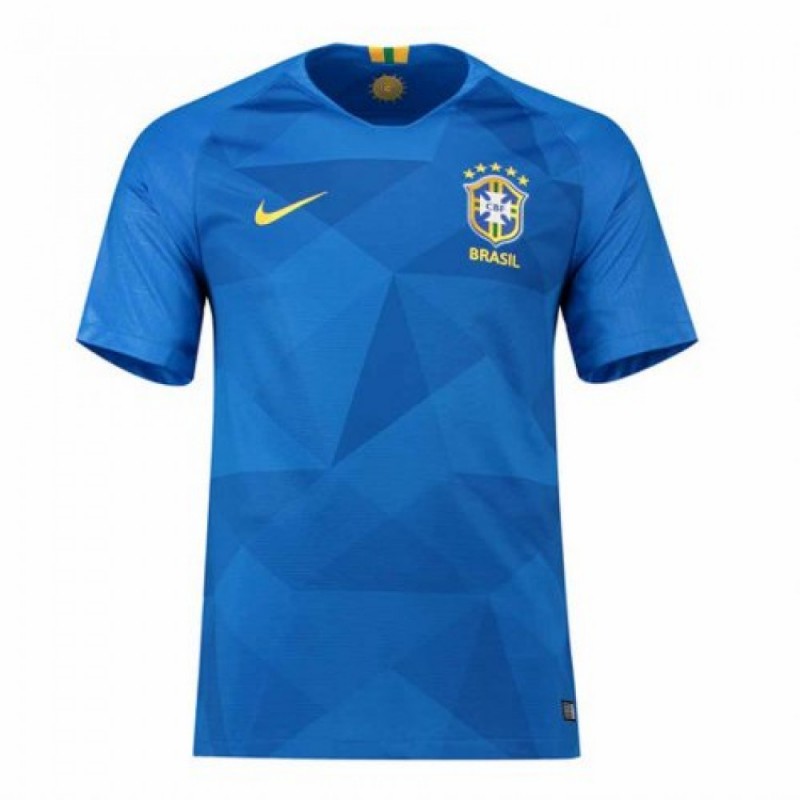 Camiseta Brasil Segunda Equipación 2018