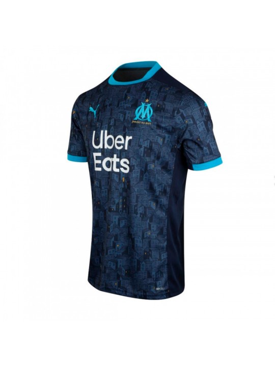 Camiseta Segunda Olympique Marsella 2020 2021 Nino