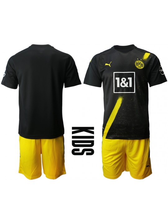 Camiseta Borussia Dortmund Segunda Equipación 2020/2021 Niño