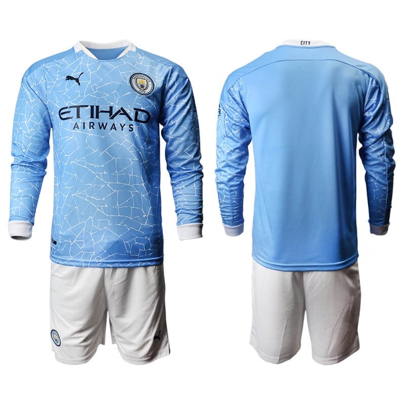 Camiseta Manchester City Primera Equipación 2020/2021 ML