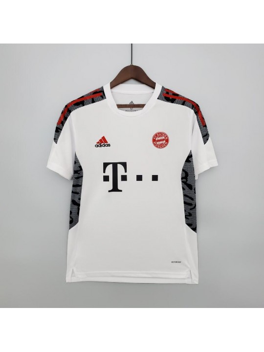 Camiseta FC Bayern Munich 2021/2022 Training Blanco
