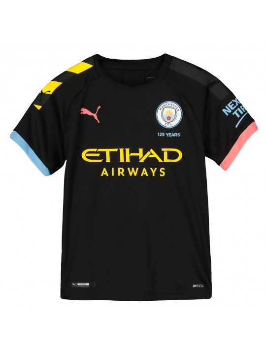 Camiseta de la 2.ª equipación del Manchester City 2019-20 para niños