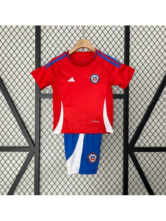 Camiseta Chile 1ª Equipación 2024 Niño