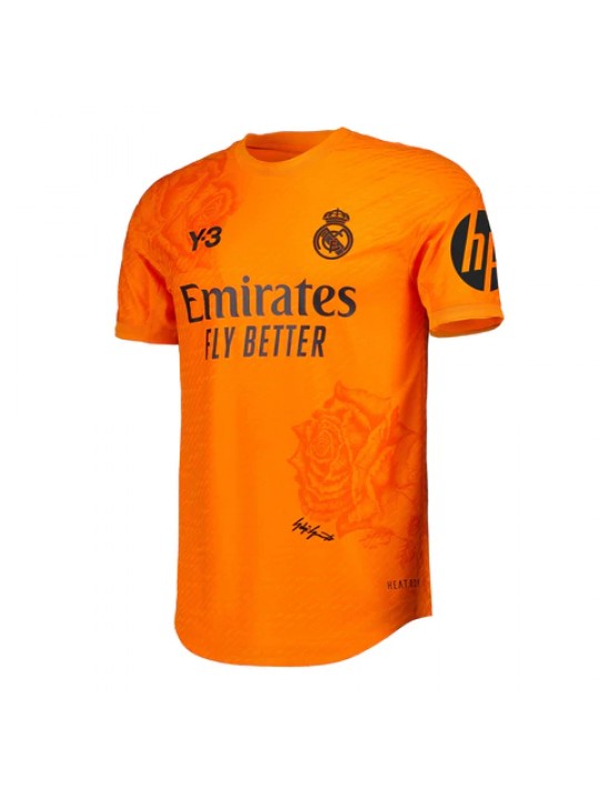 Camiseta Real Madrid Y-3 Portero Naranja 24/25