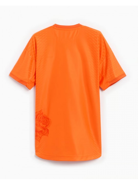 Camiseta Real Madrid Y-3 Portero Naranja 24/25 Niño