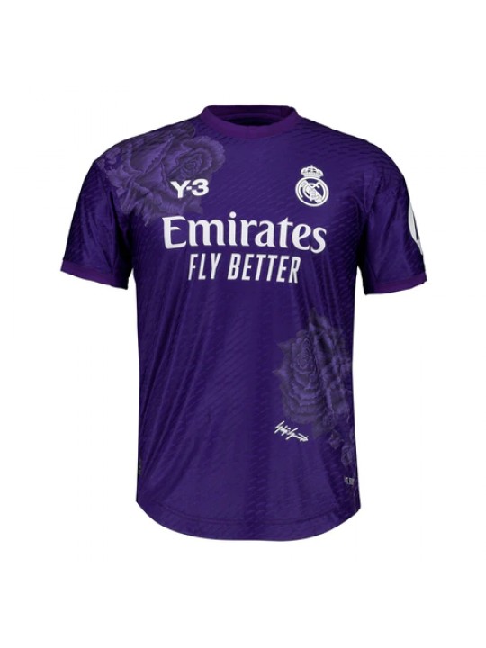 Camiseta Real Madrid Y-3 Cuarta Equipación Morada 23/24