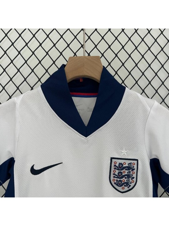 Camiseta Inglaterra Primera Equipacion 2024 Niño