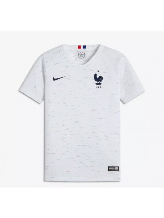 Francia 2018 Camiseta de la Segunda equipación 2 estrellas Niño