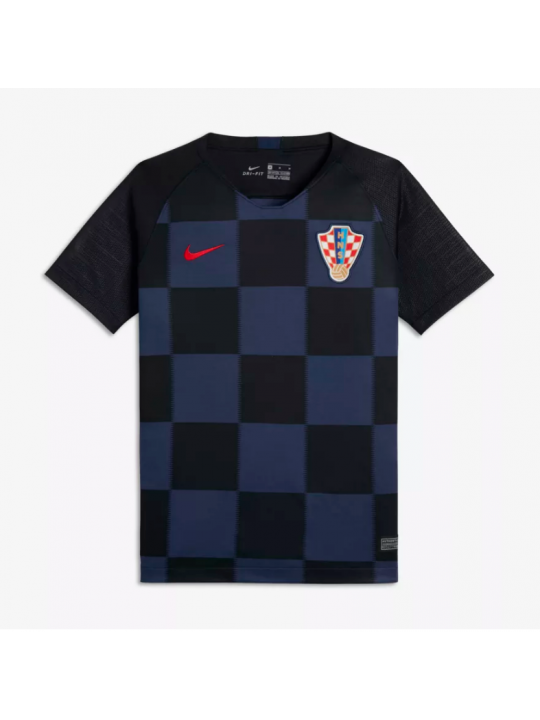 Camiseta Croacia Segunda Equipación 2018 Niño