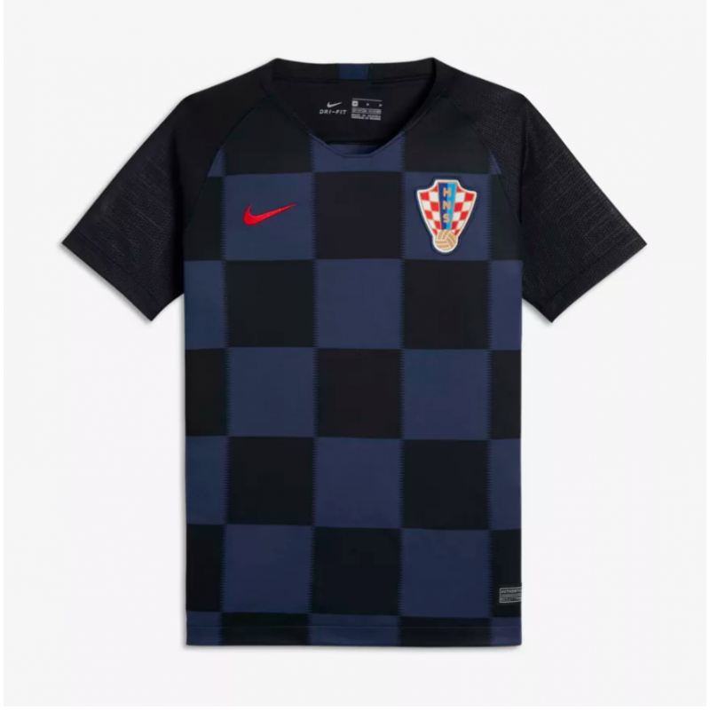 Camiseta Croacia Segunda Equipación 2018 Niño
