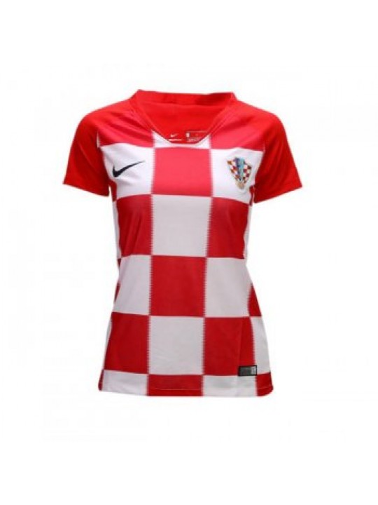 Croacia Copa Mundial Primera CAMISETAS DE FÚTBOL 2018 Mujer