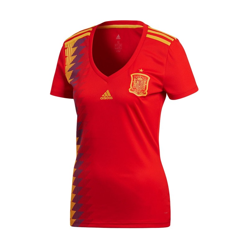 Camiseta España Primera Equipación 2018 Mujer