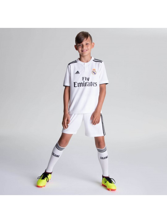 Camiseta de la Primera equipación del Real Madrid 2018-19 para niños