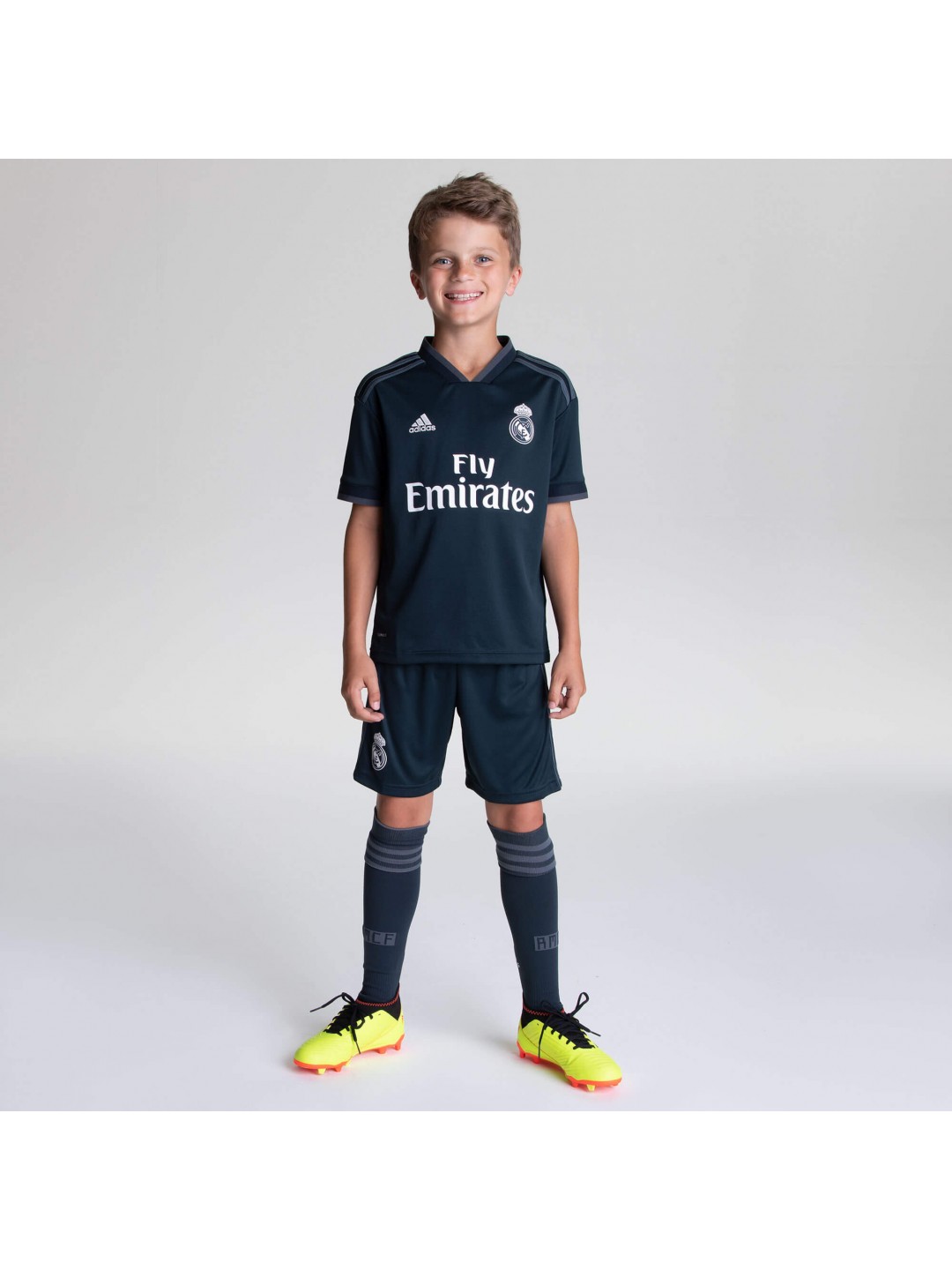 Comprar Camiseta la Segunda equipación del Real Madrid 2018-19 para niños Baratas