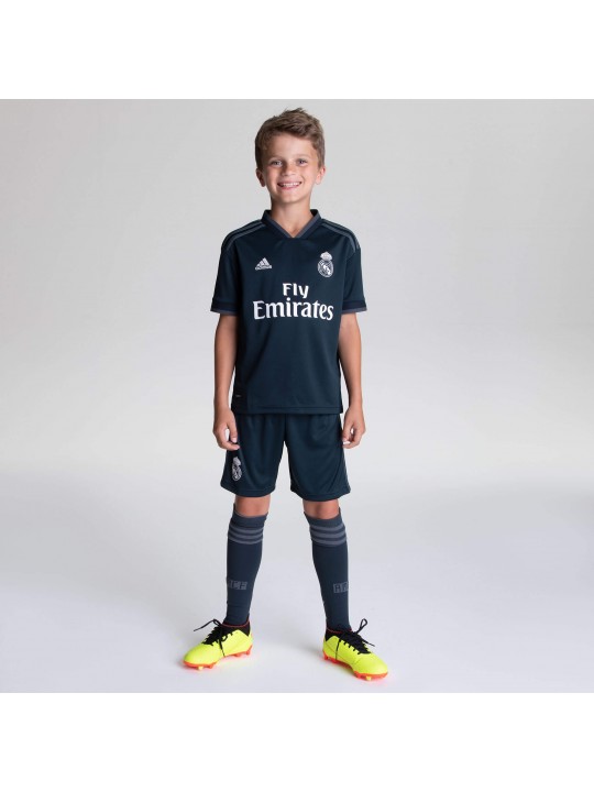 Camiseta de la Segunda equipación del Real Madrid 2018-19 para niños