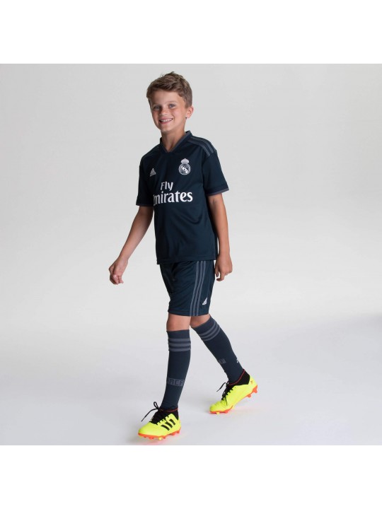 Camiseta de la Segunda equipación del Real Madrid 2018-19 para niños