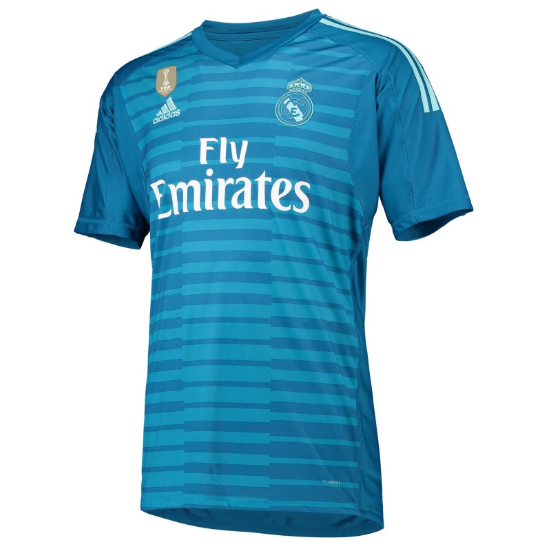 Camiseta de portero de la Segunda equipación del Real Madrid 2018-19