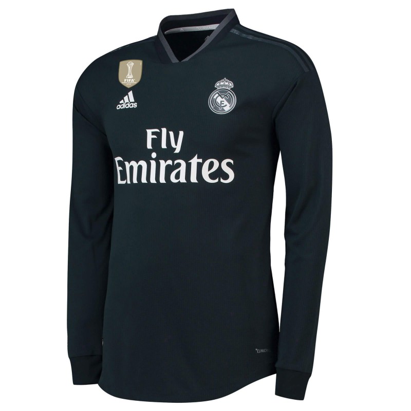 Camiseta de la Segunda equipación del Real Madrid 2018-19 de manga larga