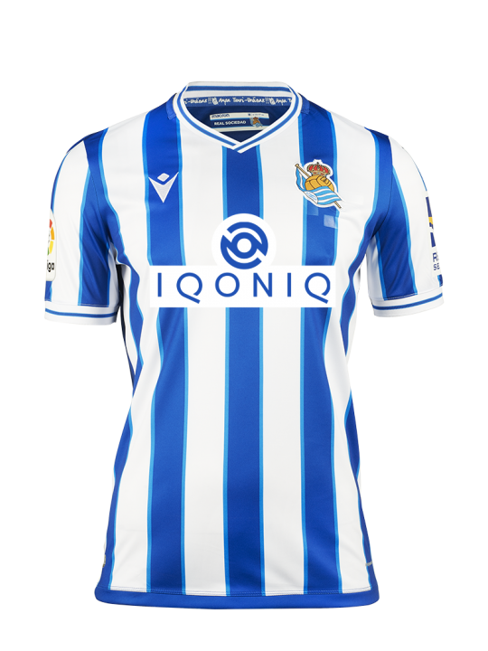 Camiseta Real Sociedad Primera Equipación Europa 2020/21 NIÑO