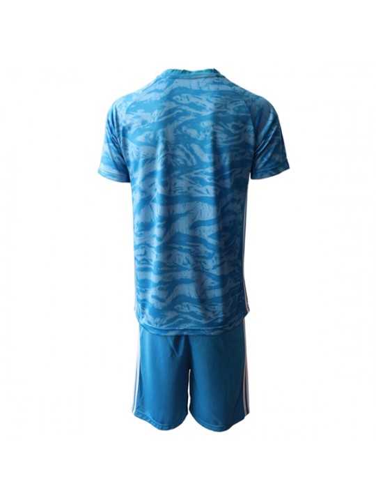 Camiseta España Portero en Azul 2020 Edición Copa De Europa