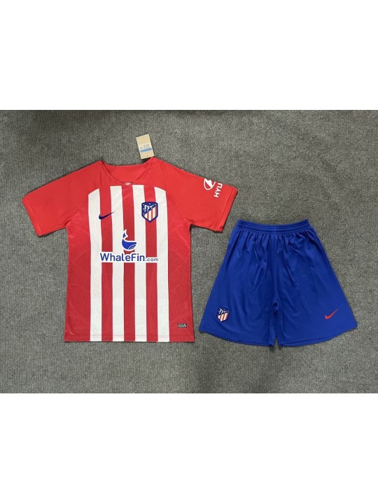 Camiseta Atlético De Madrid Primera Equipación 2023/2024 Niño