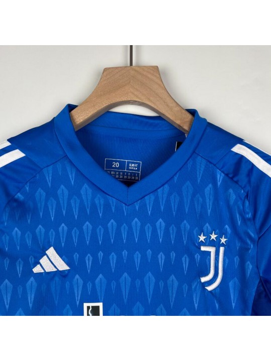 Camiseta Portero Juventus Azul 23/24 Niño
