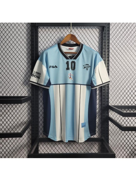 Camiseta Retro 10 Argentina Maradona Retirement Commemorative Edition