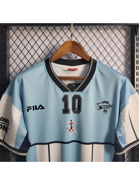 Camiseta Retro 10 Argentina Maradona Retirement Commemorative Edition
