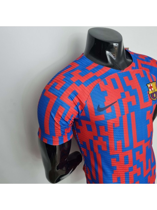 Camiseta 22/23 Barcelona Player Version Pre-Match
