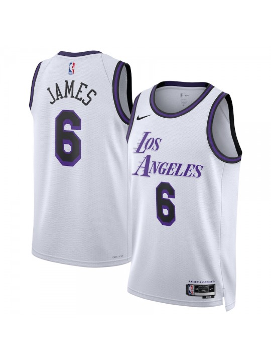 Camiseta Los Angeles Lakers - City Edition- Personalizada - 22/23