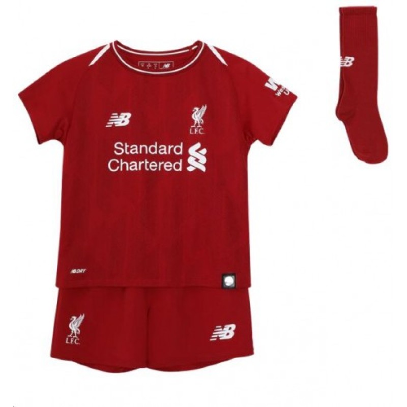 Camiseta Primera Equipación Liverpool 18-19 Niños Kits