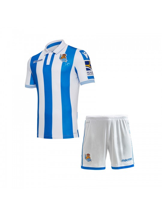 Camiseta Real Sociedad Primera Equipación 2018/2019 Niños Kits