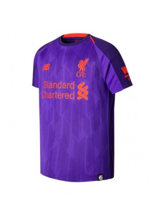 Camiseta Segunda Equipación New Balance Liverpool Niños 18-19