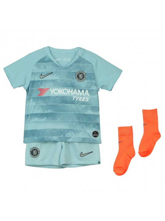 Camisetas Tercera equipación Stadium del Chelsea 2018-19 para bebés