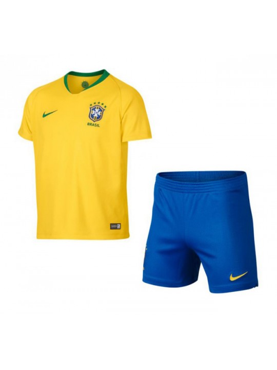 Camisetas Brasil Primera Equipación 2018 - NIÑOS