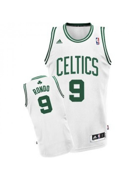 Camisetas Rajon Rondo Boston Celtics [Blanca y verde]