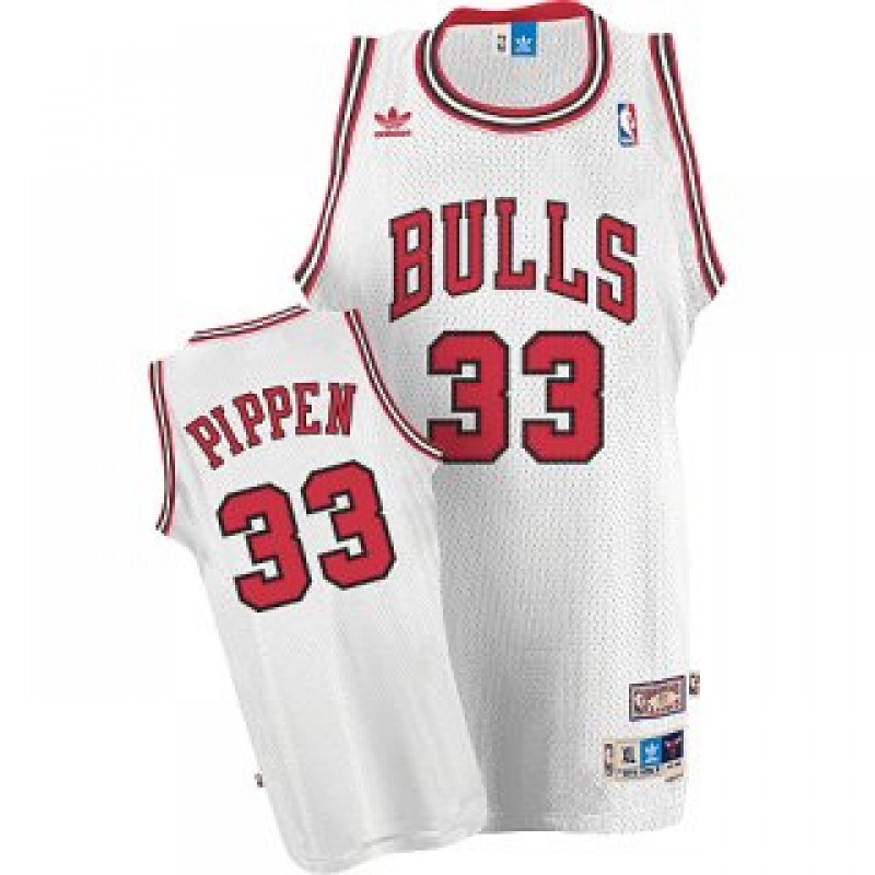 Camisetas Scottie Pippen, Chicago Bulls [Blanca]