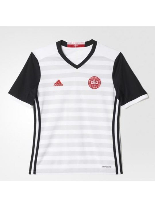 Camisetas Selección Dinamarca  Segunda Equipación 2016
