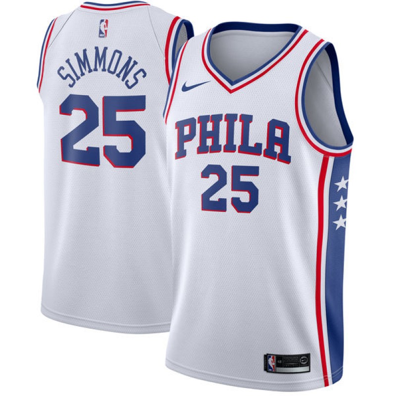 Camisetas Ben Simmons, Philadelphia 76ers - Association