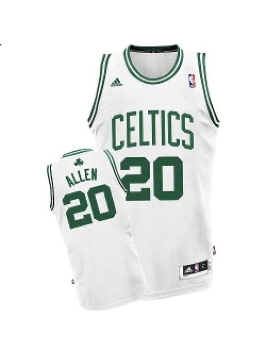 Camisetas Ray Allen Boston Celtics [Blanca y verde]
