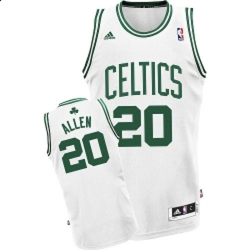 Camisetas Ray Allen Boston Celtics [Blanca y verde]