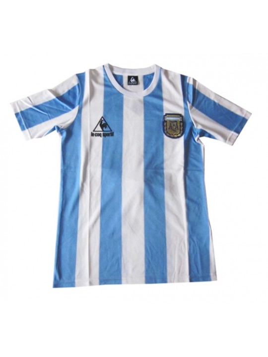 Camiseta Argentina Retro Mundial 1986