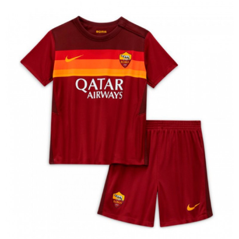 Camisetas AS Roma Primera Equipación 2020/21 Niño