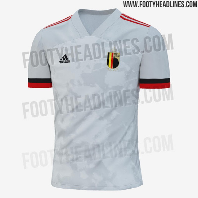 Camisetas Bélgica Segunda Equipación 2020