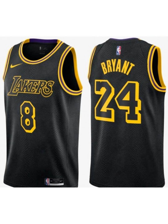 Kobe Bryant, Los Angeles Lakers #8-24 Black